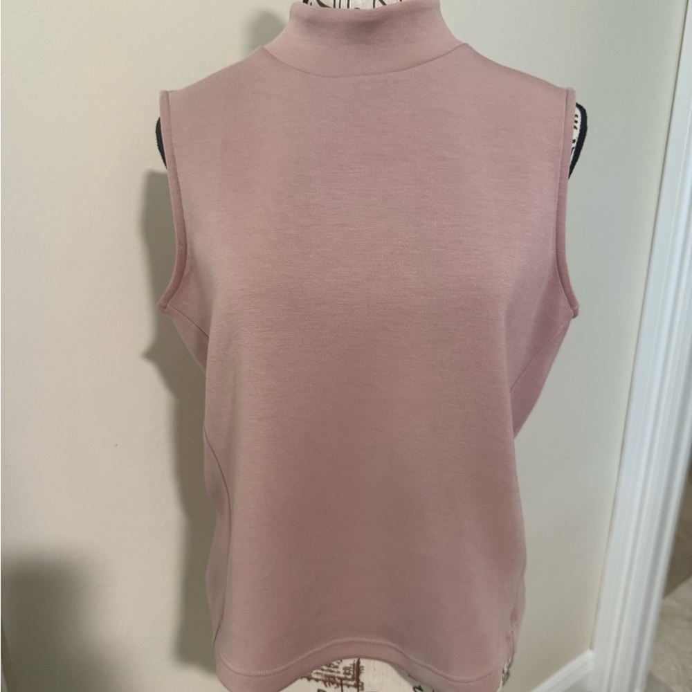 SPANX Pink Sleeveless Crop Top - Picture 2 of 4